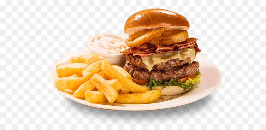 Papas Fritas，Hamburguesa Con Queso PNG