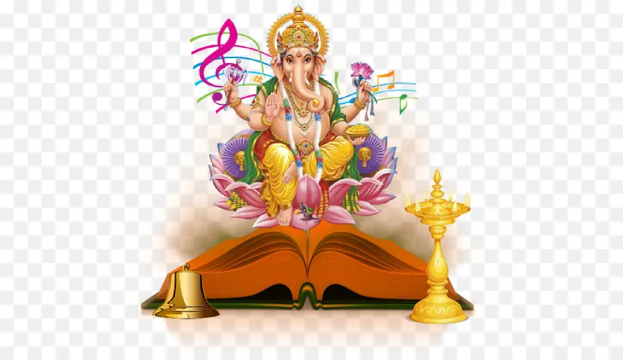 Ganesha，Libro PNG