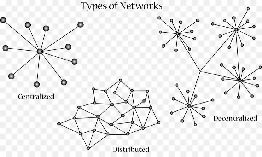 Redes Distribuidas，Diagrama De Red De Computadoras PNG