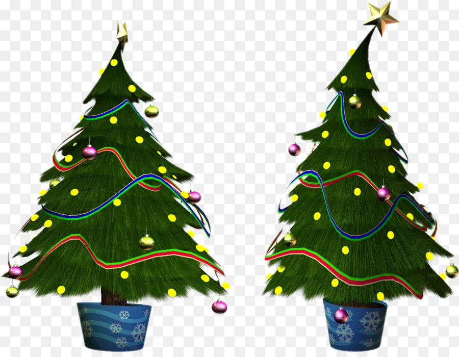 árbol De Navidad，Decoración Navideña PNG