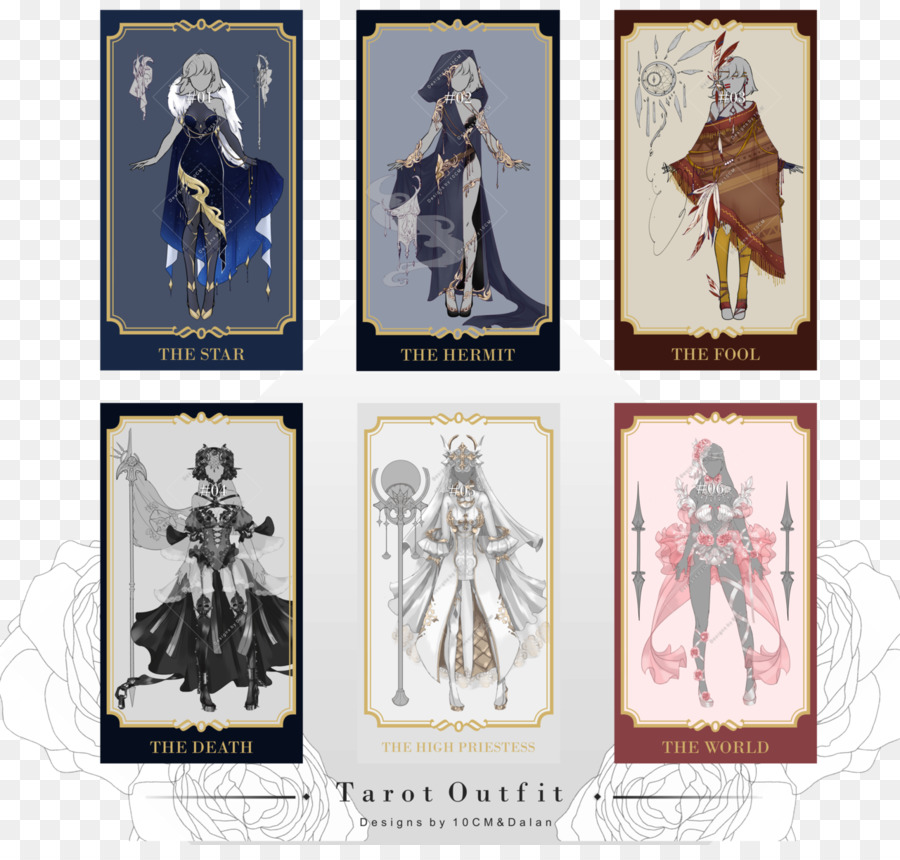 Tarot，Diseño De Vestuario PNG