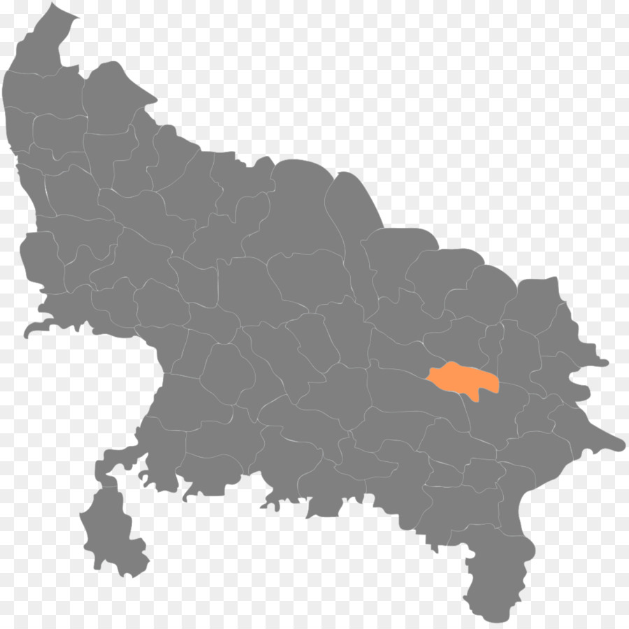 Lucknow，Mapa PNG