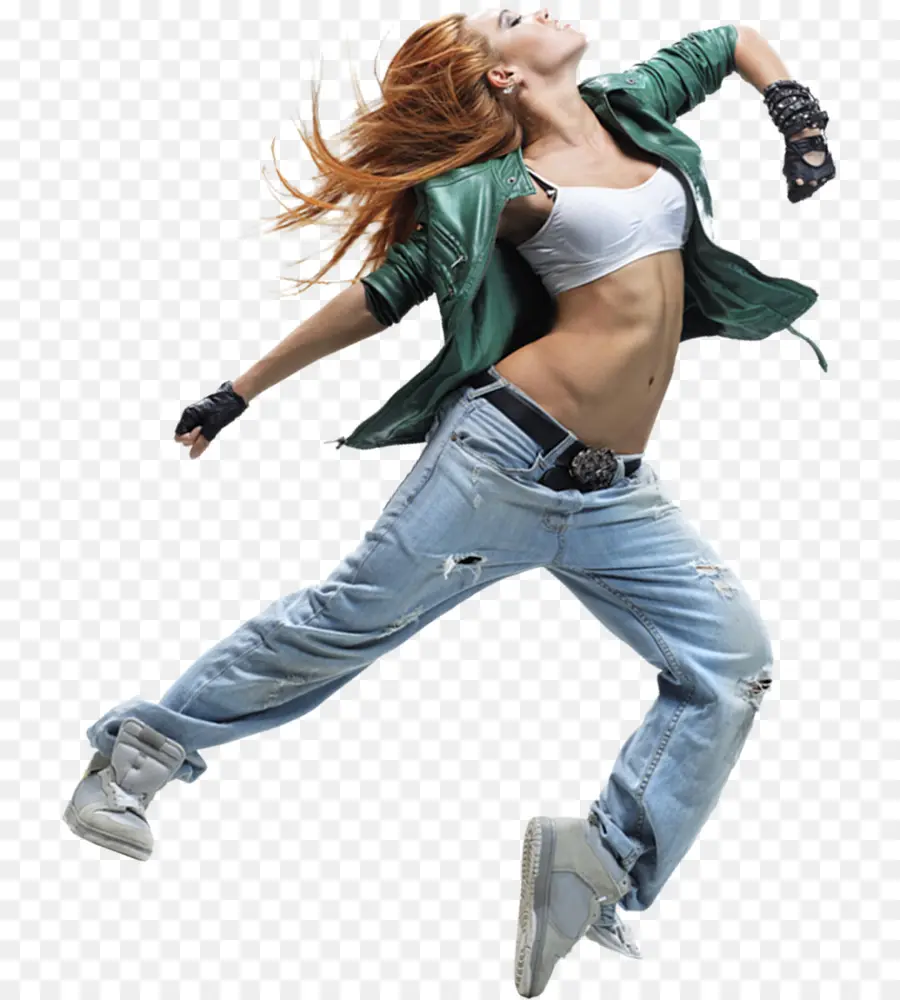 Mujer Bailando，Saltando PNG