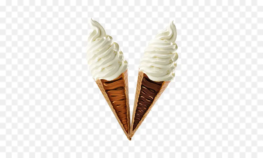 Conos De Helado，Helado PNG