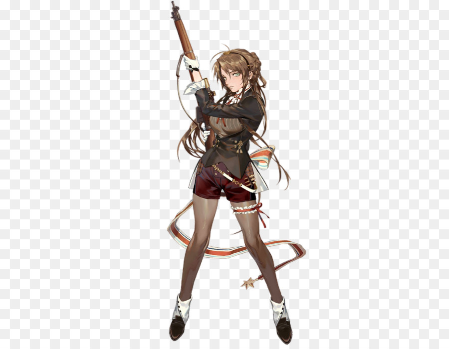 Chica Anime Con Rifle，Arma PNG