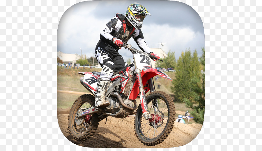 Piloto De Motocross，Motocicleta PNG