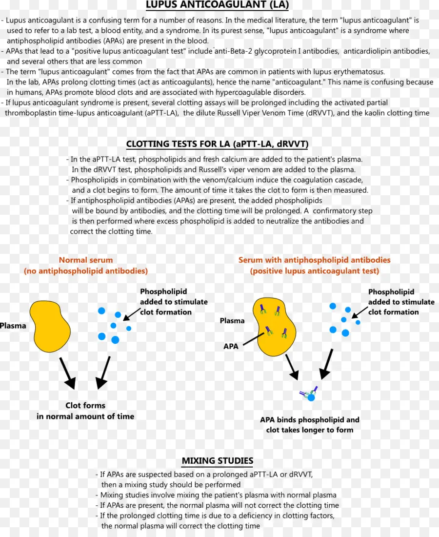 Lupus Anticoagulante，Anticoagulante PNG