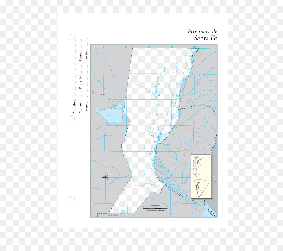 Santa Fe，Mapa PNG