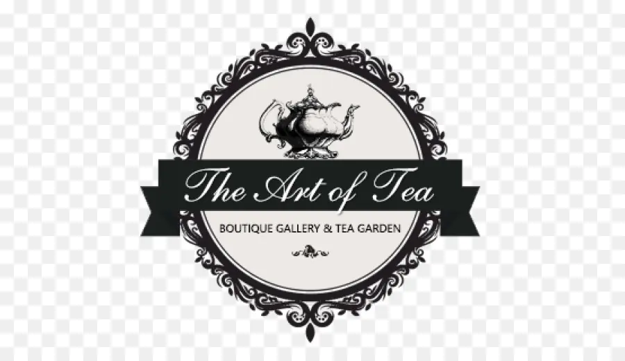 Logotipo De Arte Del Té，Boutique PNG