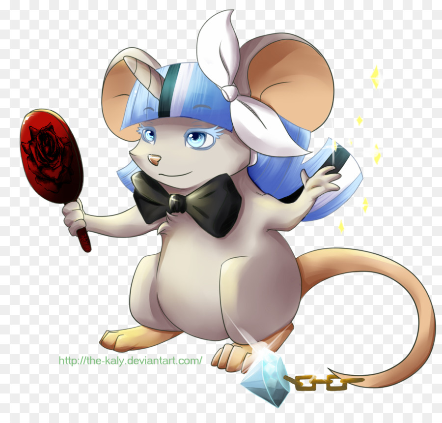 Ratón De Dibujos Animados，Espejo PNG