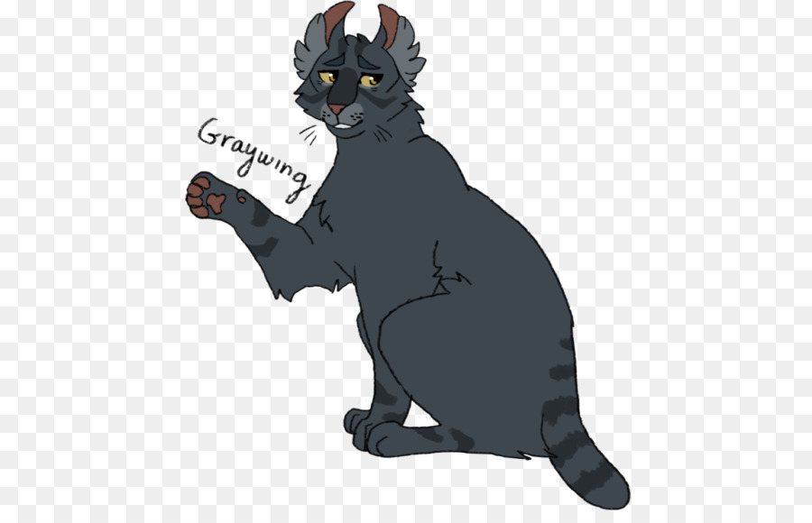 Bigotes，Gato Negro PNG