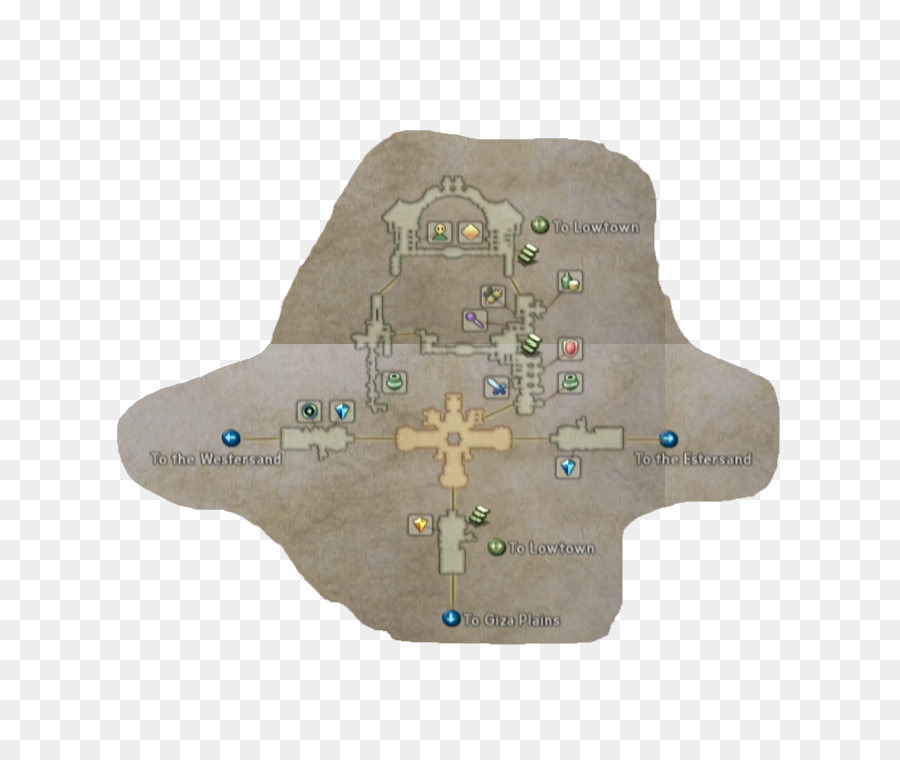 Final Fantasy Xii，Mapa PNG