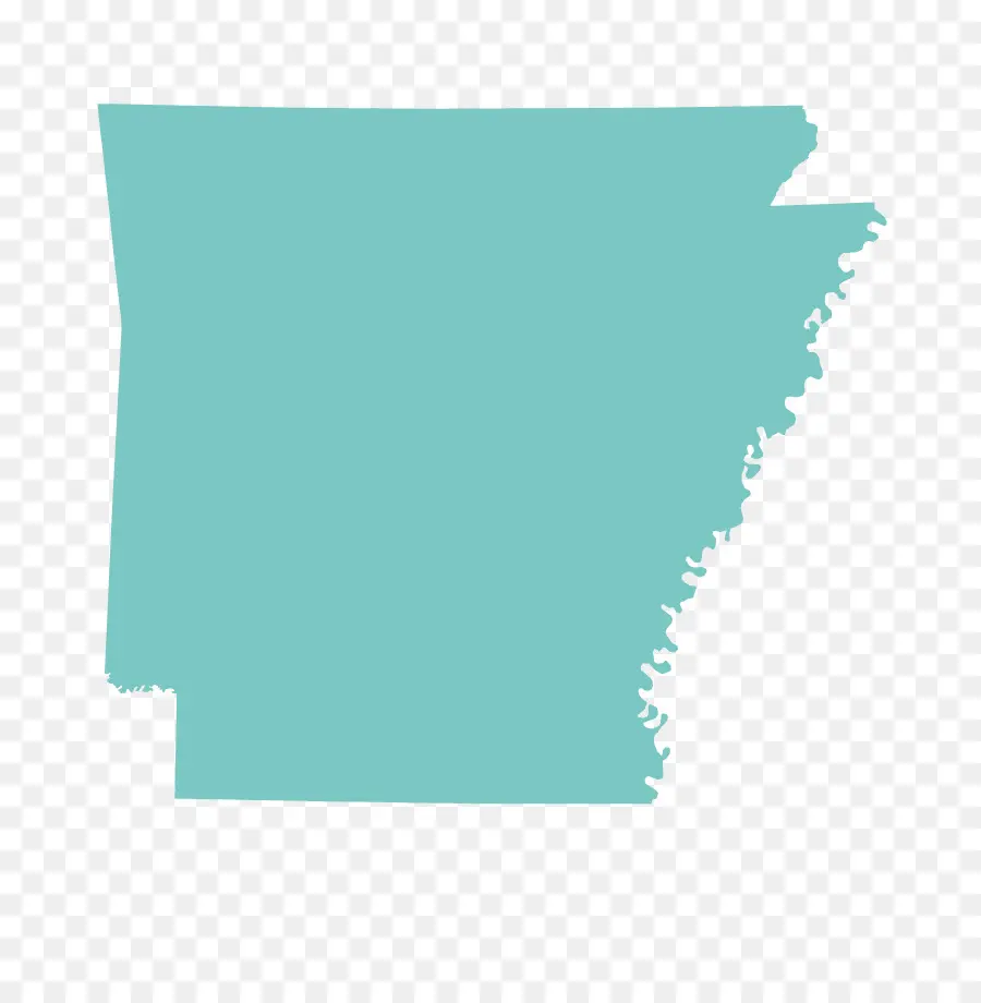 Arkansas，Mapa PNG