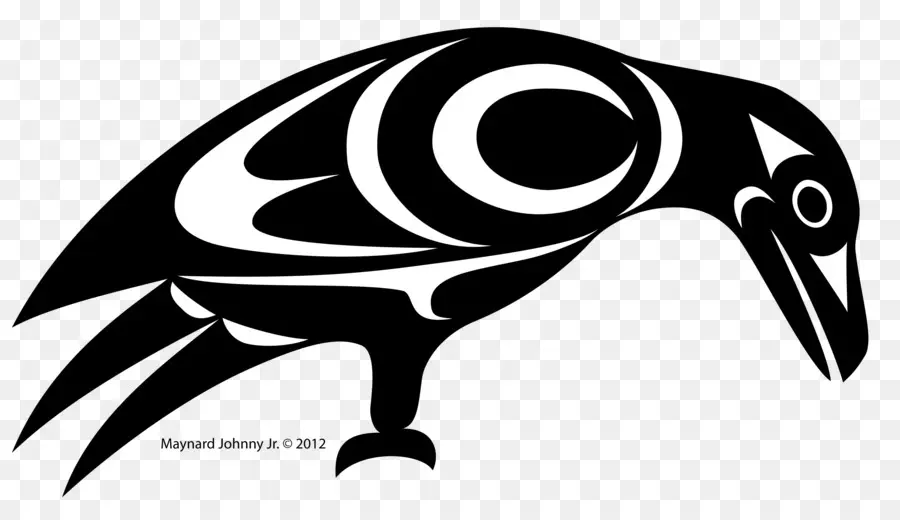 Pájaro Tribal，Diseño PNG