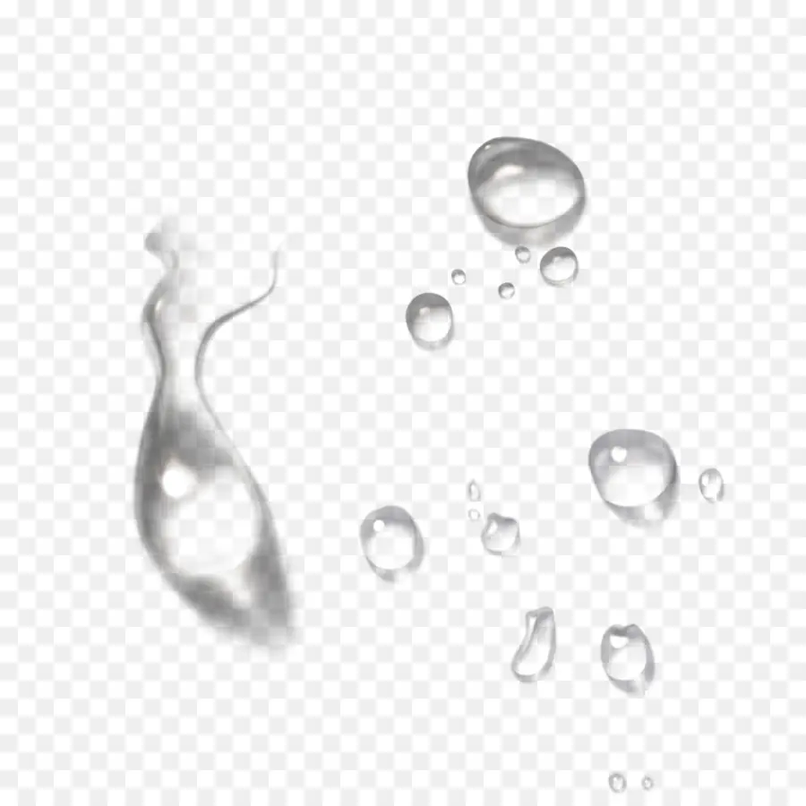 Gotas De Agua，Transparente PNG