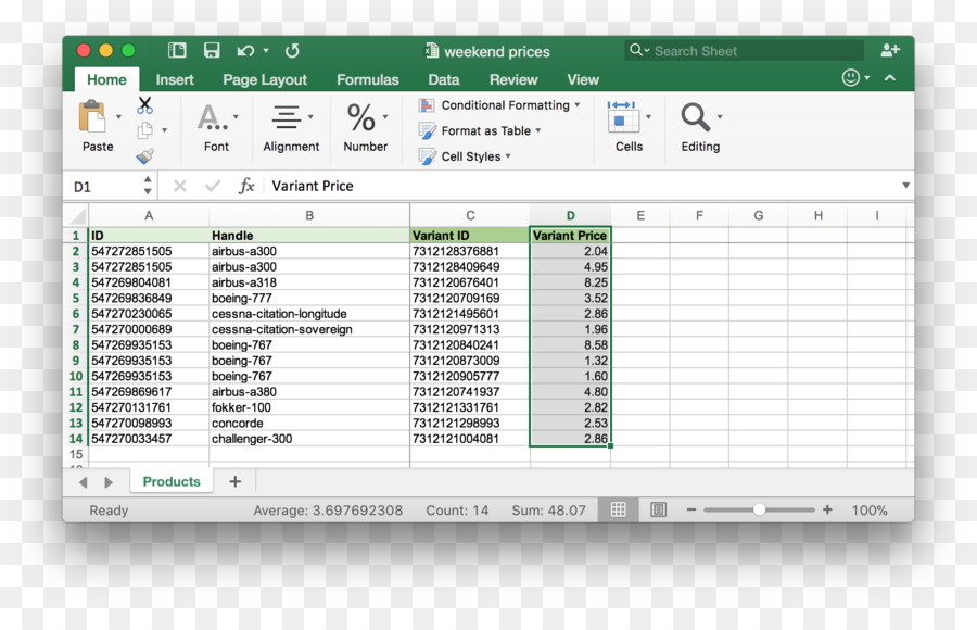 Hoja De Cálculo De Excel，Datos PNG