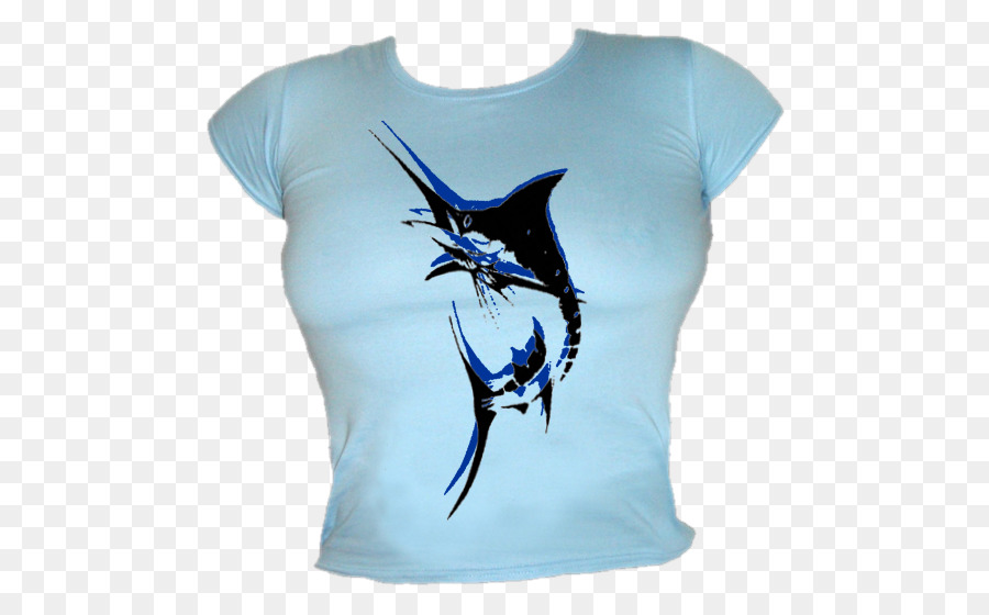 Camiseta，Marlin Negro PNG