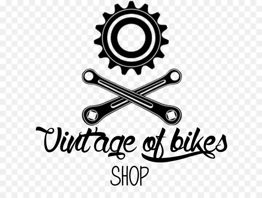 Logotipo De Tienda De Bicicletas Vintage，Bicicleta PNG