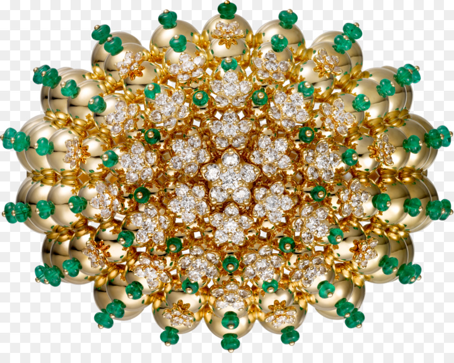 Anillo De Oro，Gemas Verdes PNG