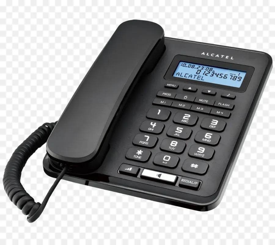 Alcatel Mobile，Teléfono Inalámbrico PNG