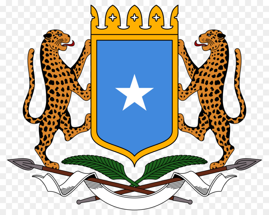 Escudo De Armas De Somalia，Leopardos PNG