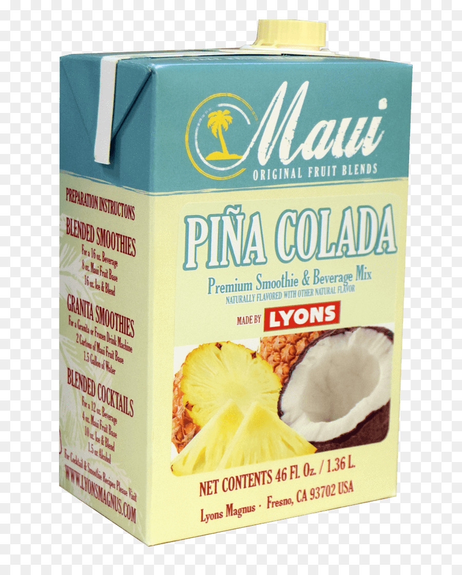 Piña Colada，Crema PNG