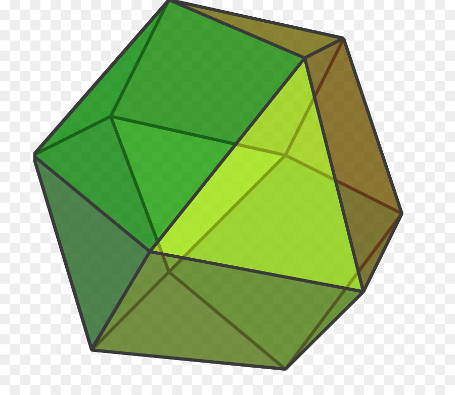 Cuboctaedro，Cubo PNG