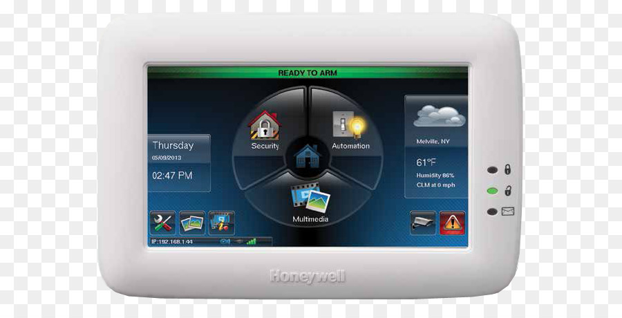 Honeywell，Sistemas De Alarmas De Seguridad PNG