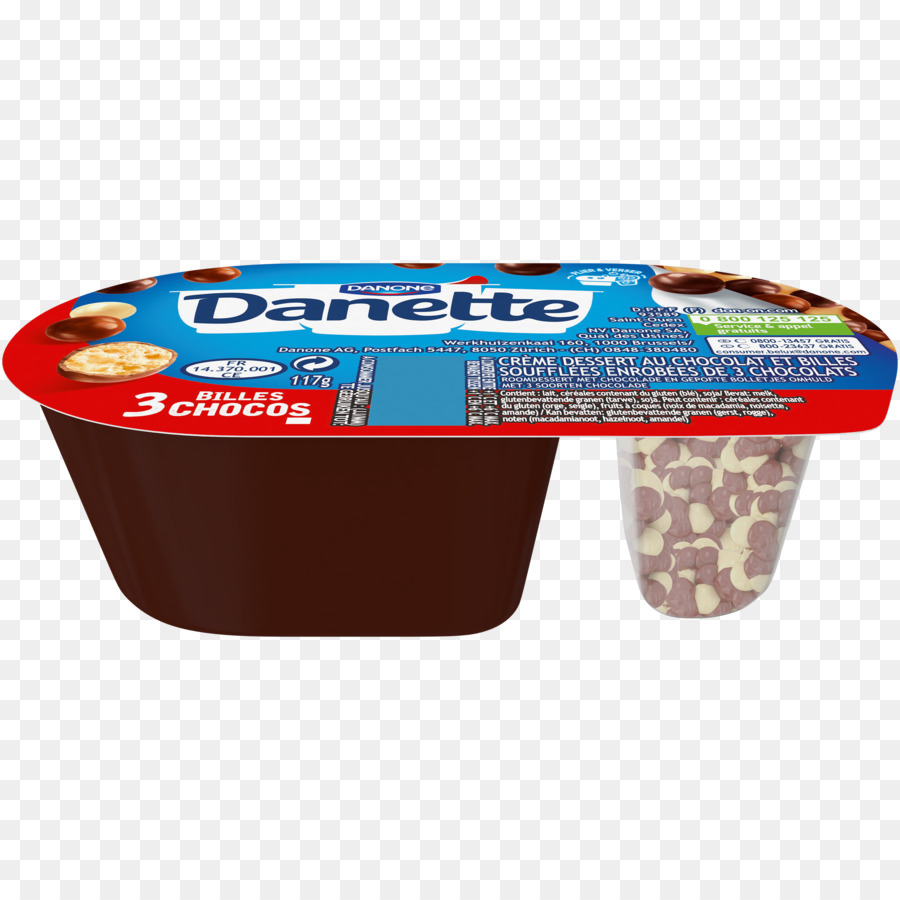 Postre Danette，Chocolate PNG