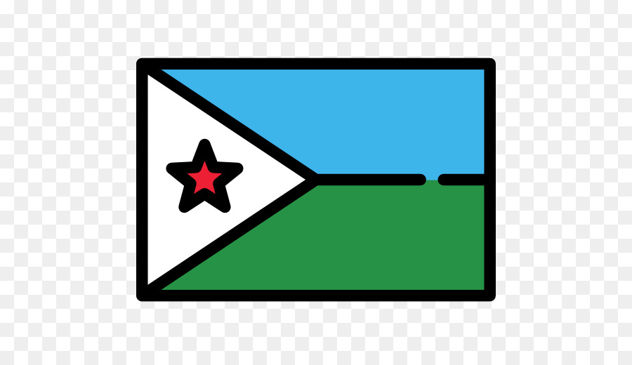 Djibouti，Bandera De Djibouti PNG