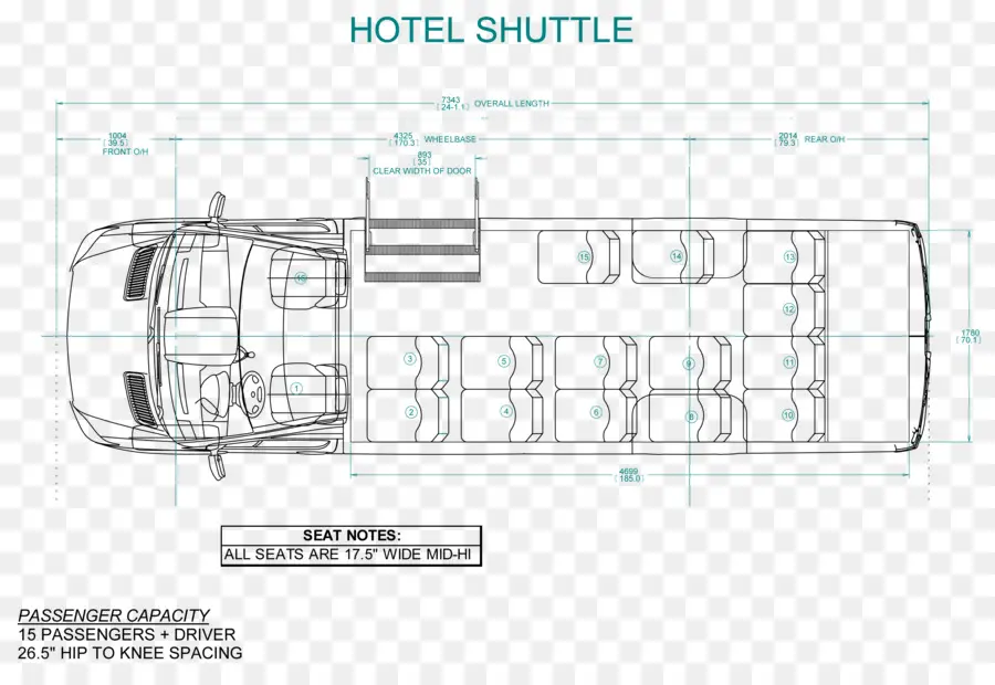 Diagrama De Transporte Del Hotel，Lanzadera PNG