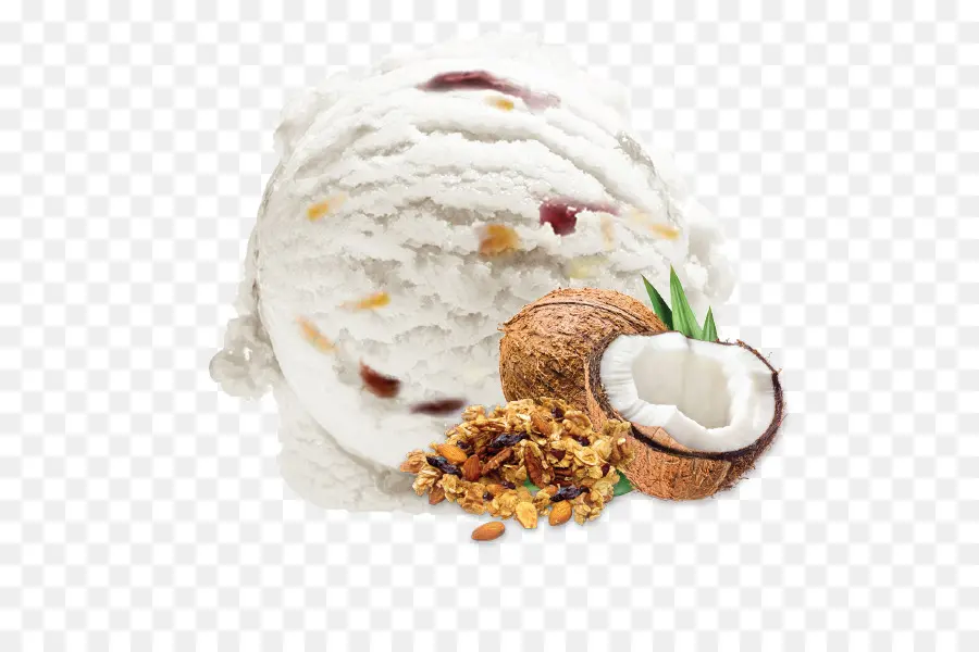 Helado，Leche De Coco PNG