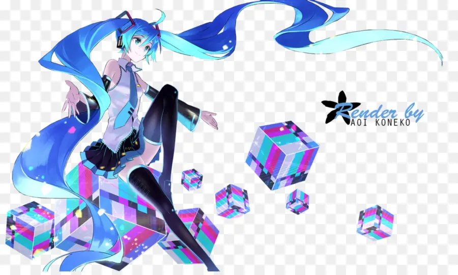 Hatsune Miku，Arte PNG