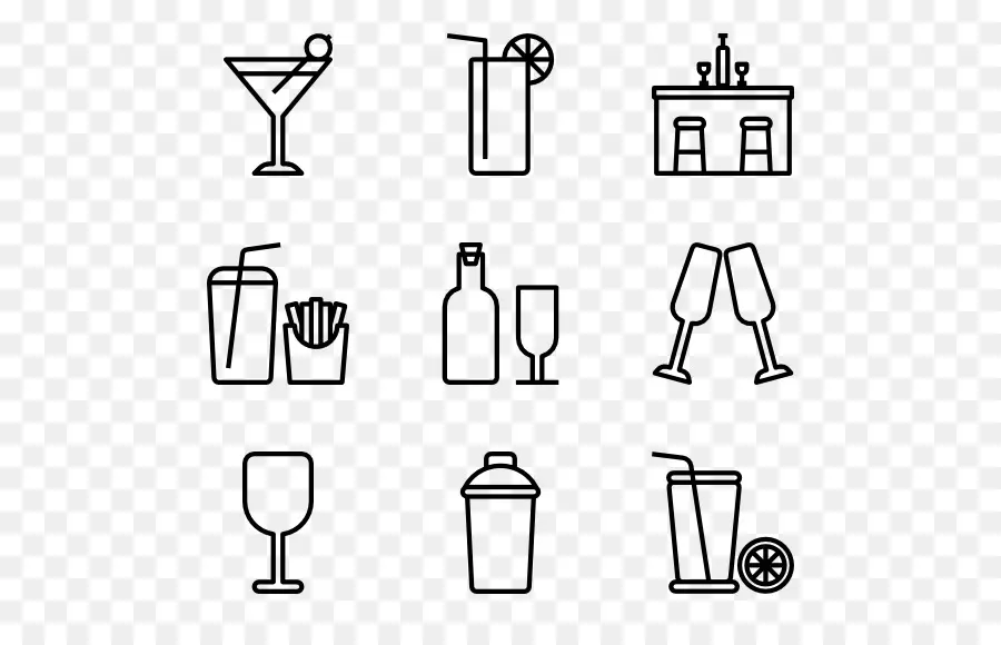 Iconos De Bebida，Bebidas PNG