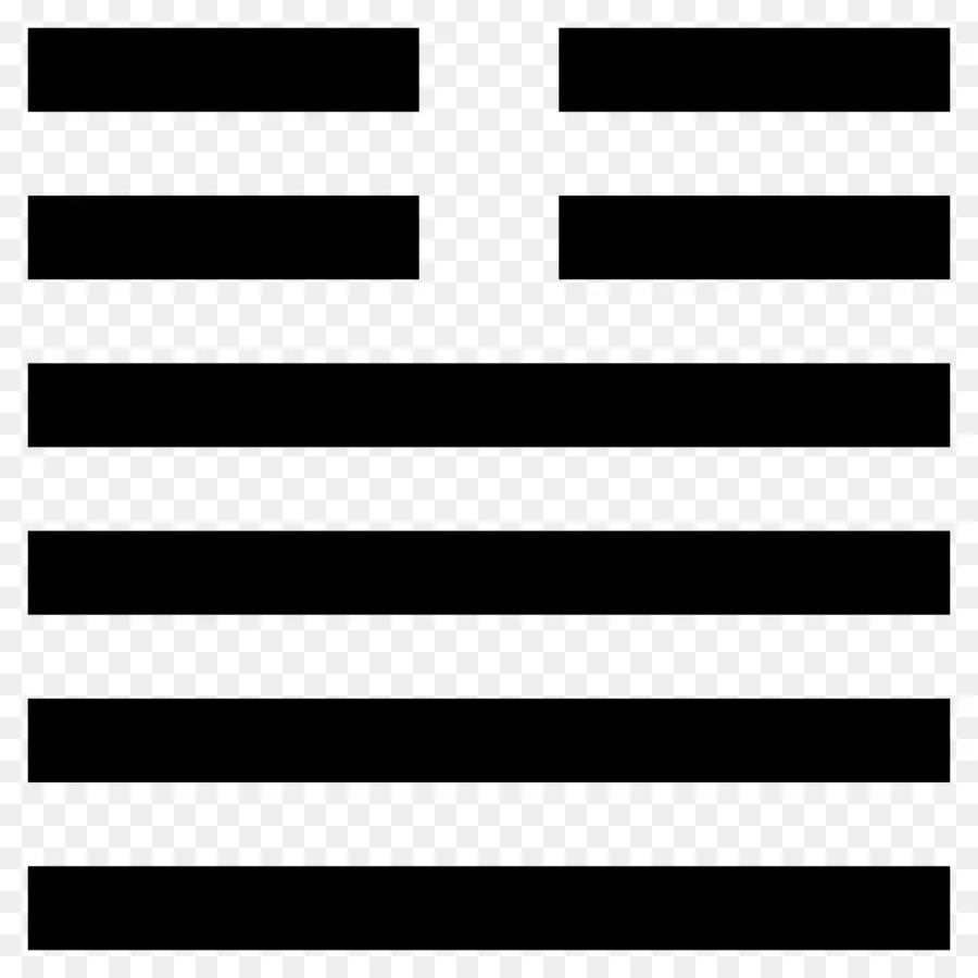 I Ching，Hexagrama PNG