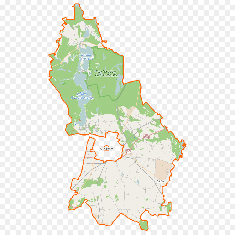Chojnice，Mapa PNG