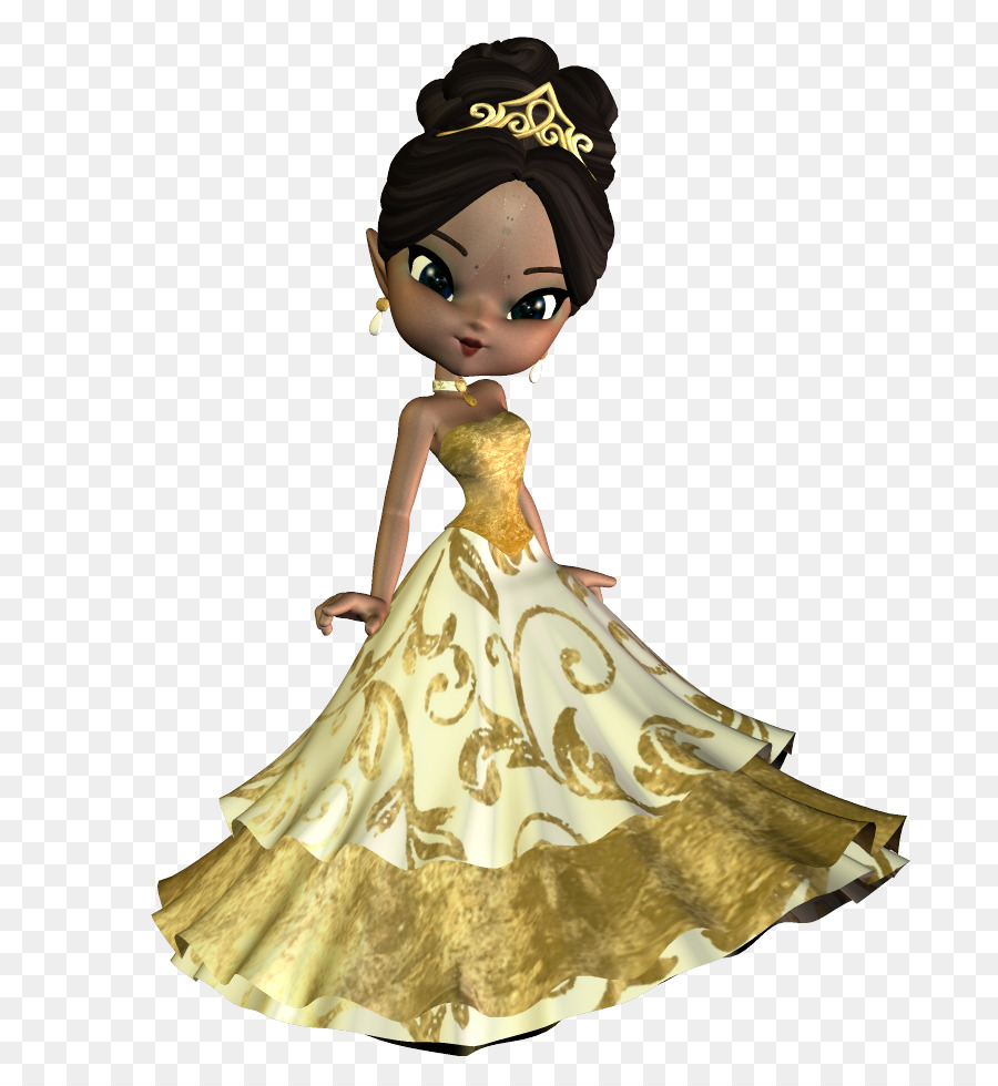 Princesa En Vestido，Vestido PNG