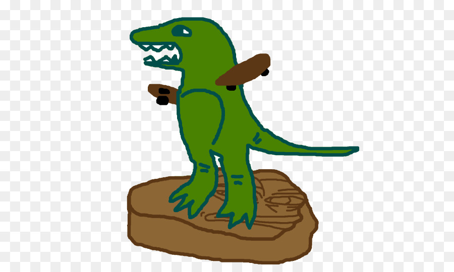 Tiranosaurio，Verde PNG