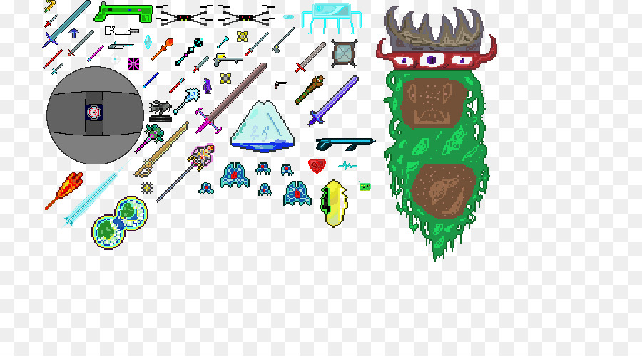 Terraria，Arte De Pixel PNG