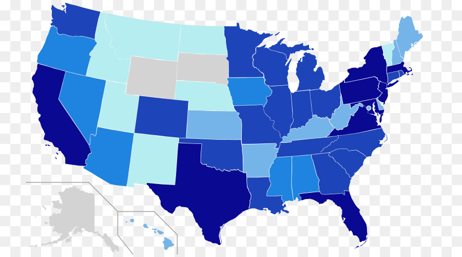 Estado De Los Estados Unidos，Población PNG