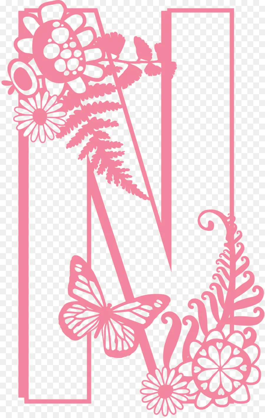 Diseño Floral，Carta PNG