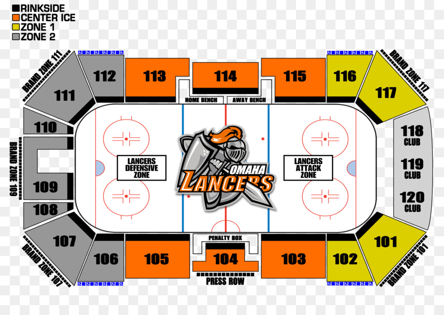 Omaha Lancers，Ralston Arena PNG