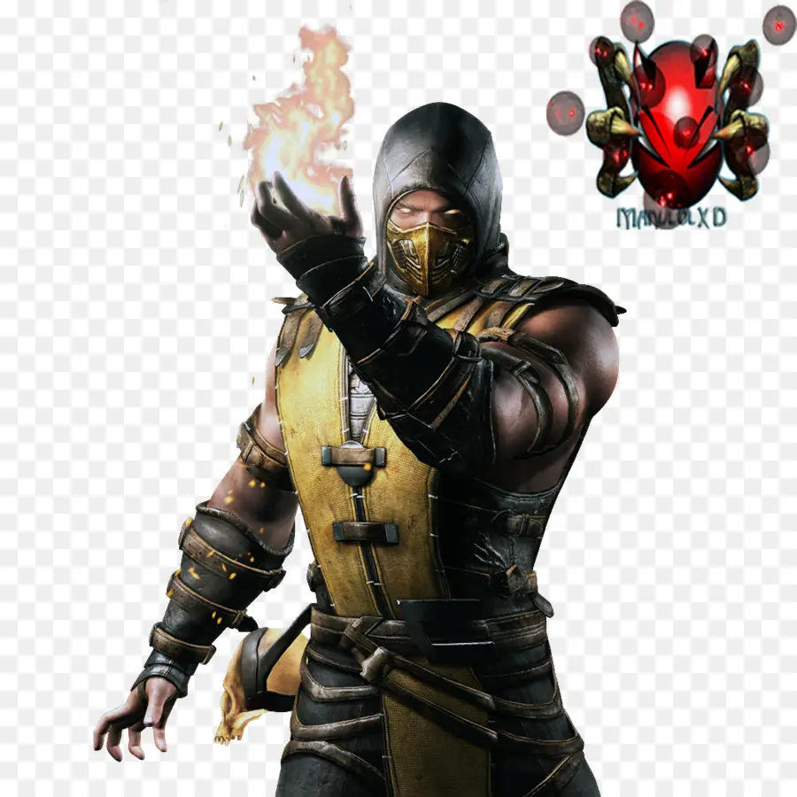 Mortal Kombat X，Escorpión PNG