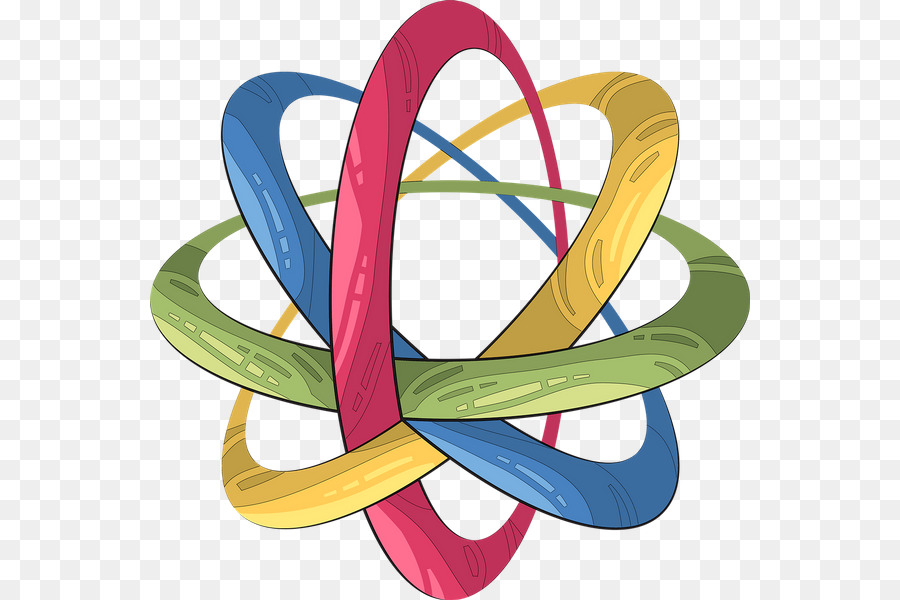 Átomo Colorido，Ciencia PNG