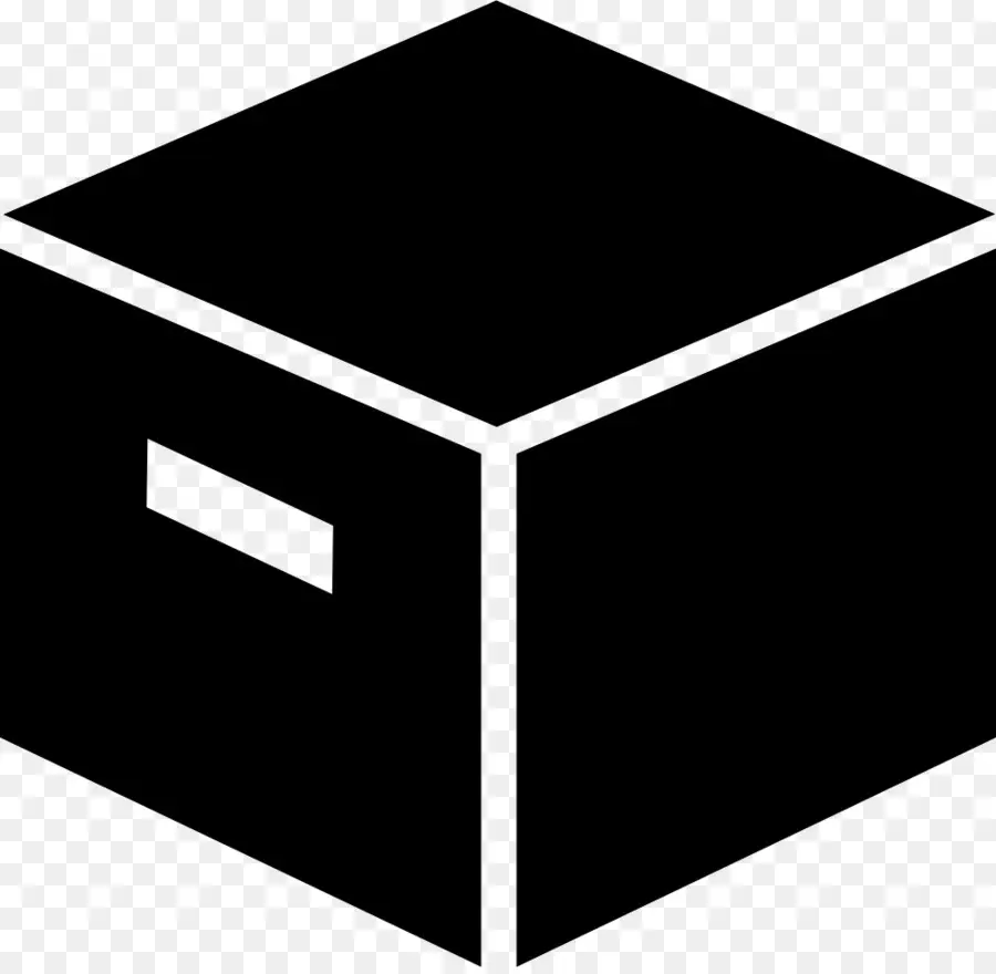 Cubo Negro，3d PNG