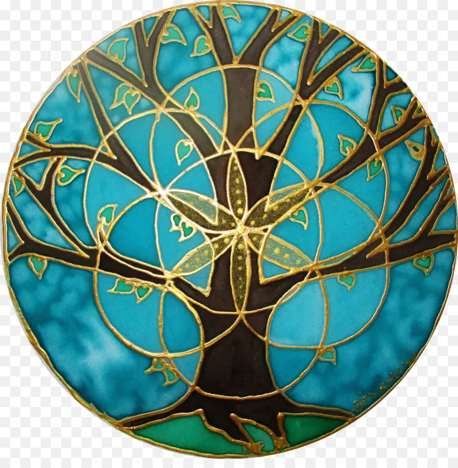 Geometría Sagrada，árbol PNG