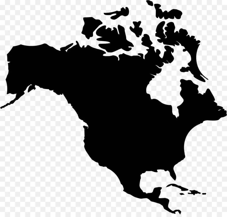 América Del Norte，Continente PNG