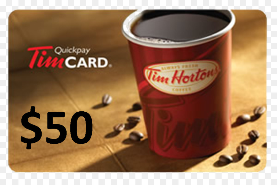 Tim Hortons，Tarjeta De Regalo PNG