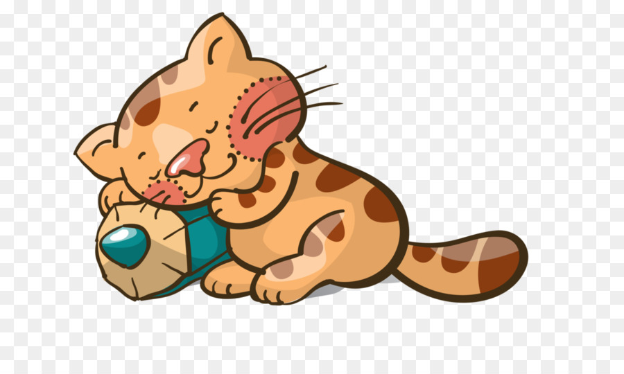 Gato De Dibujos Animados，Lindo PNG