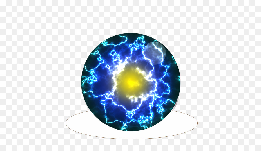 Azul Eléctrico，Círculo PNG